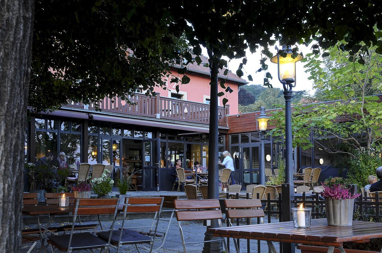 Elbterrasse Wachwitz Hotel Дрезден Екстериор снимка